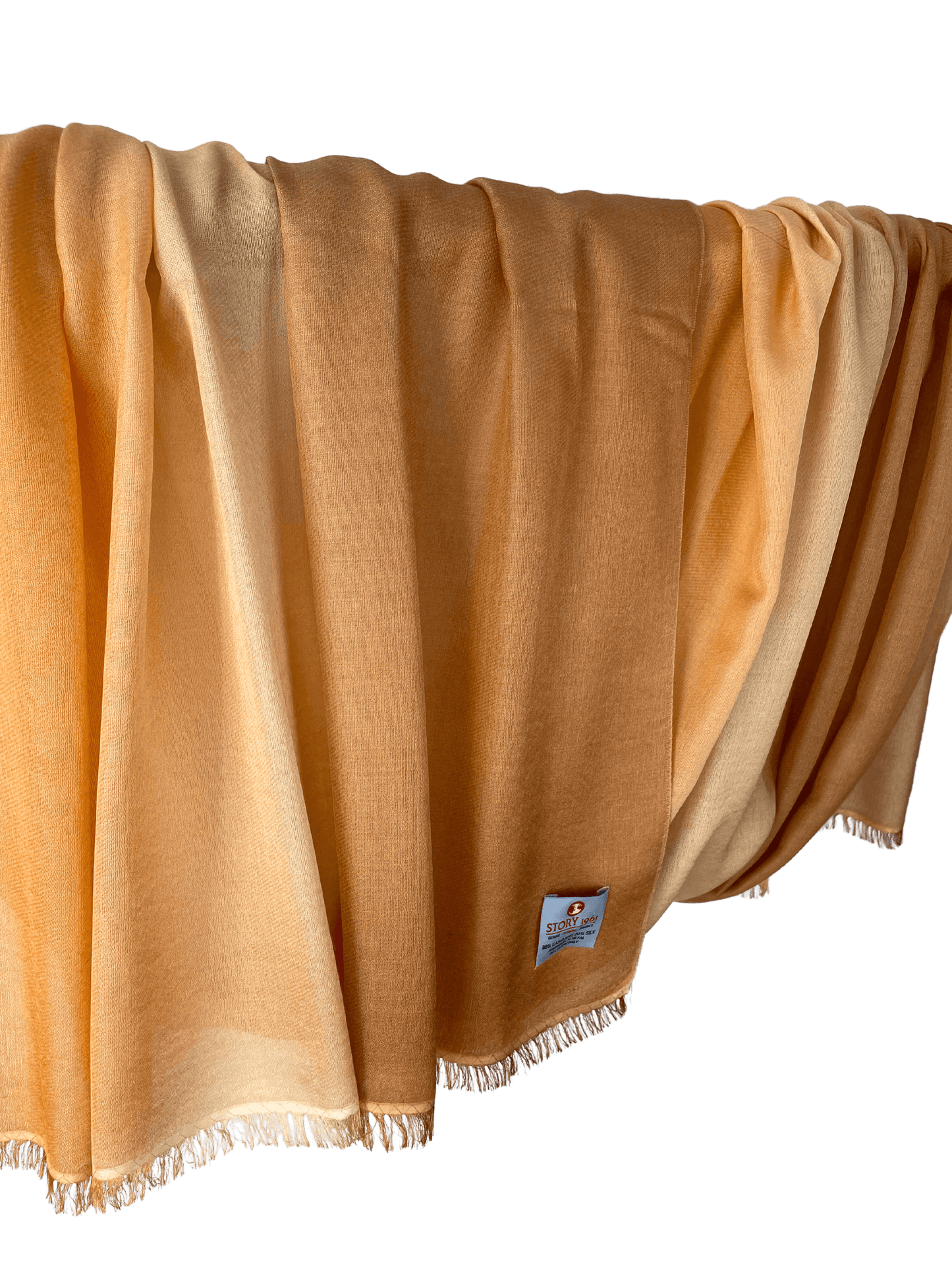 Waterpashmina Scarf Caramel meets Peach