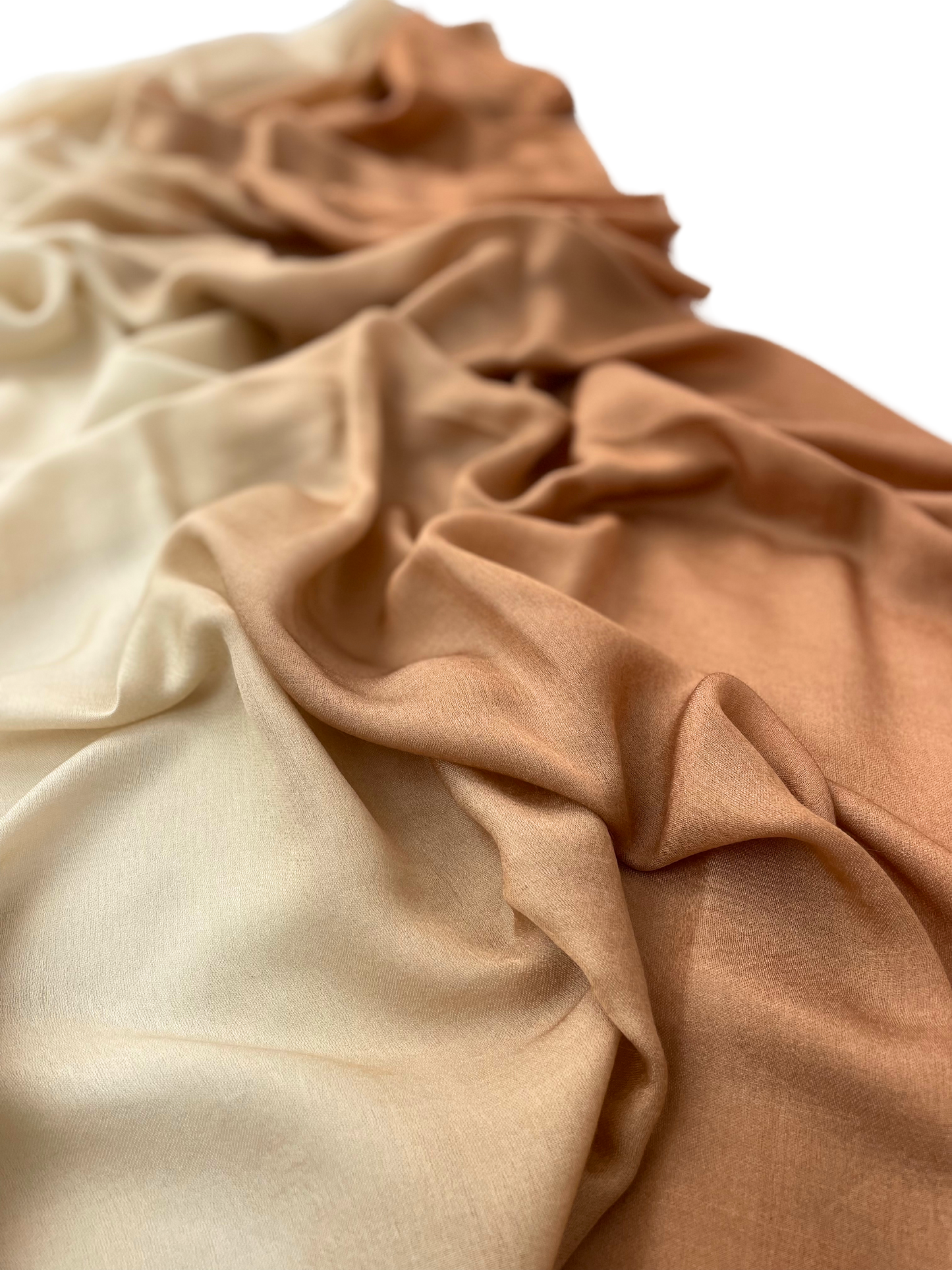 Waterpashmina Scarf Sandstone meets Cream