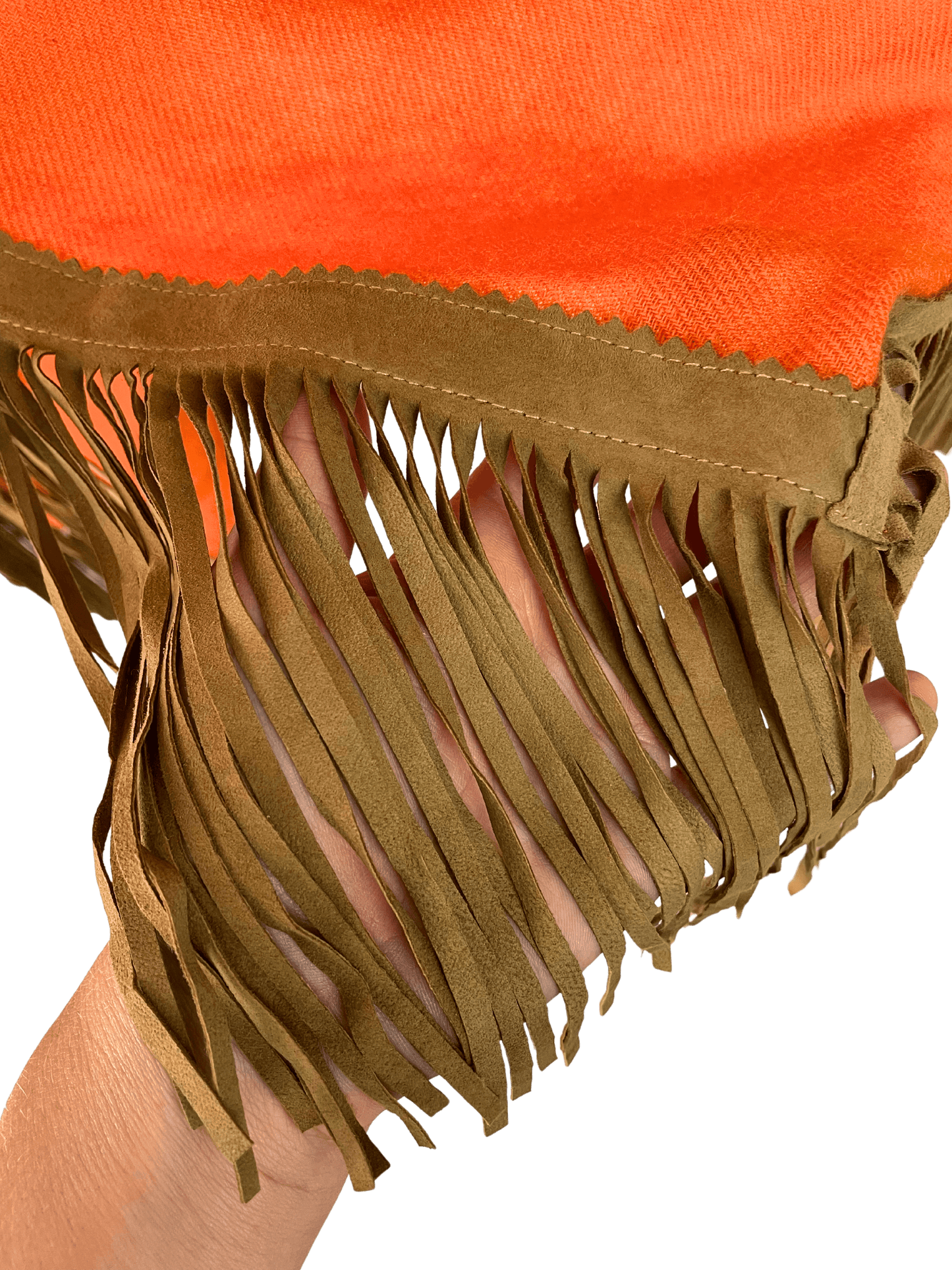 Open Poncho Orange