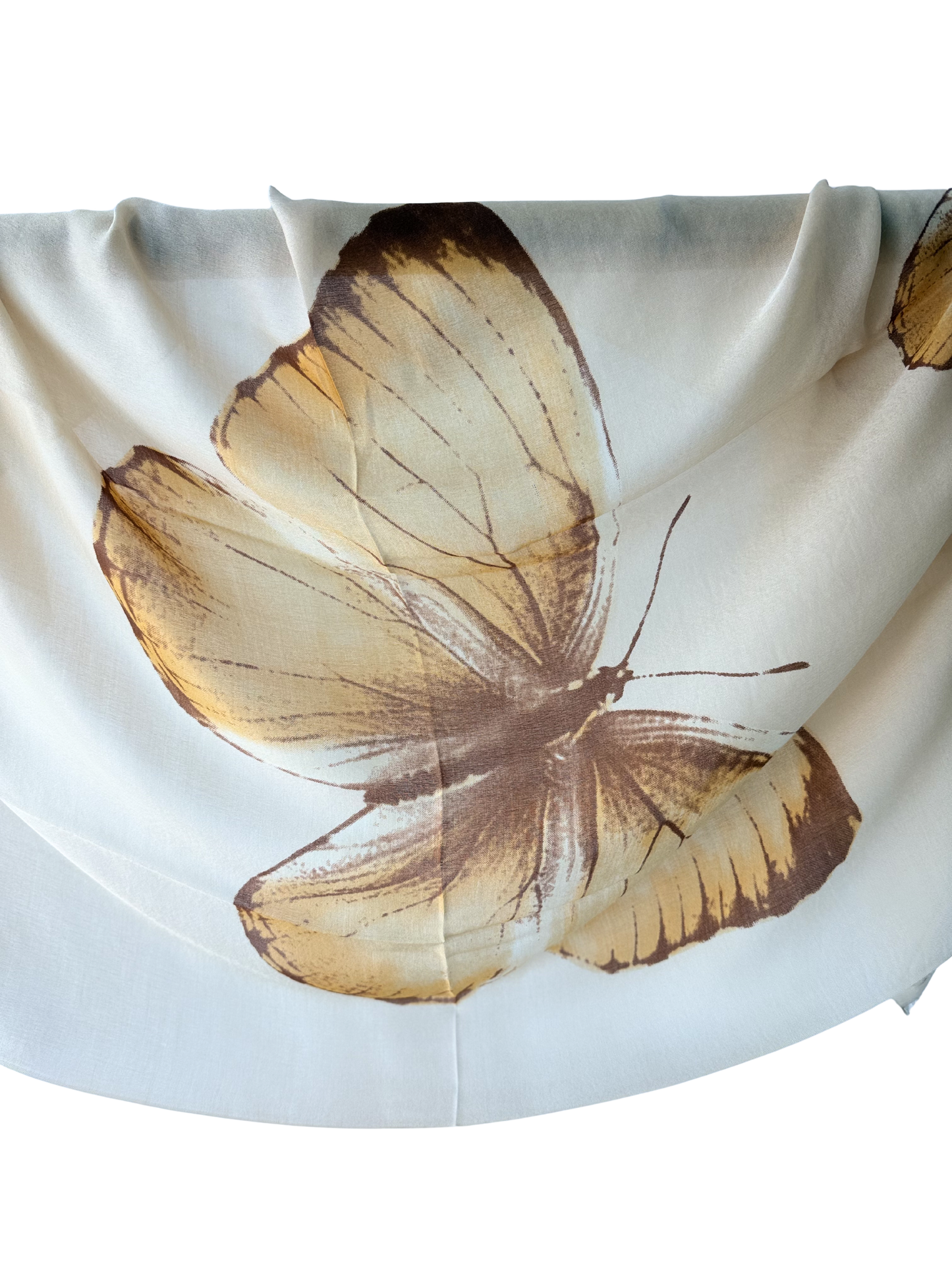 Waterpashmina Scarf Butterfly Orange