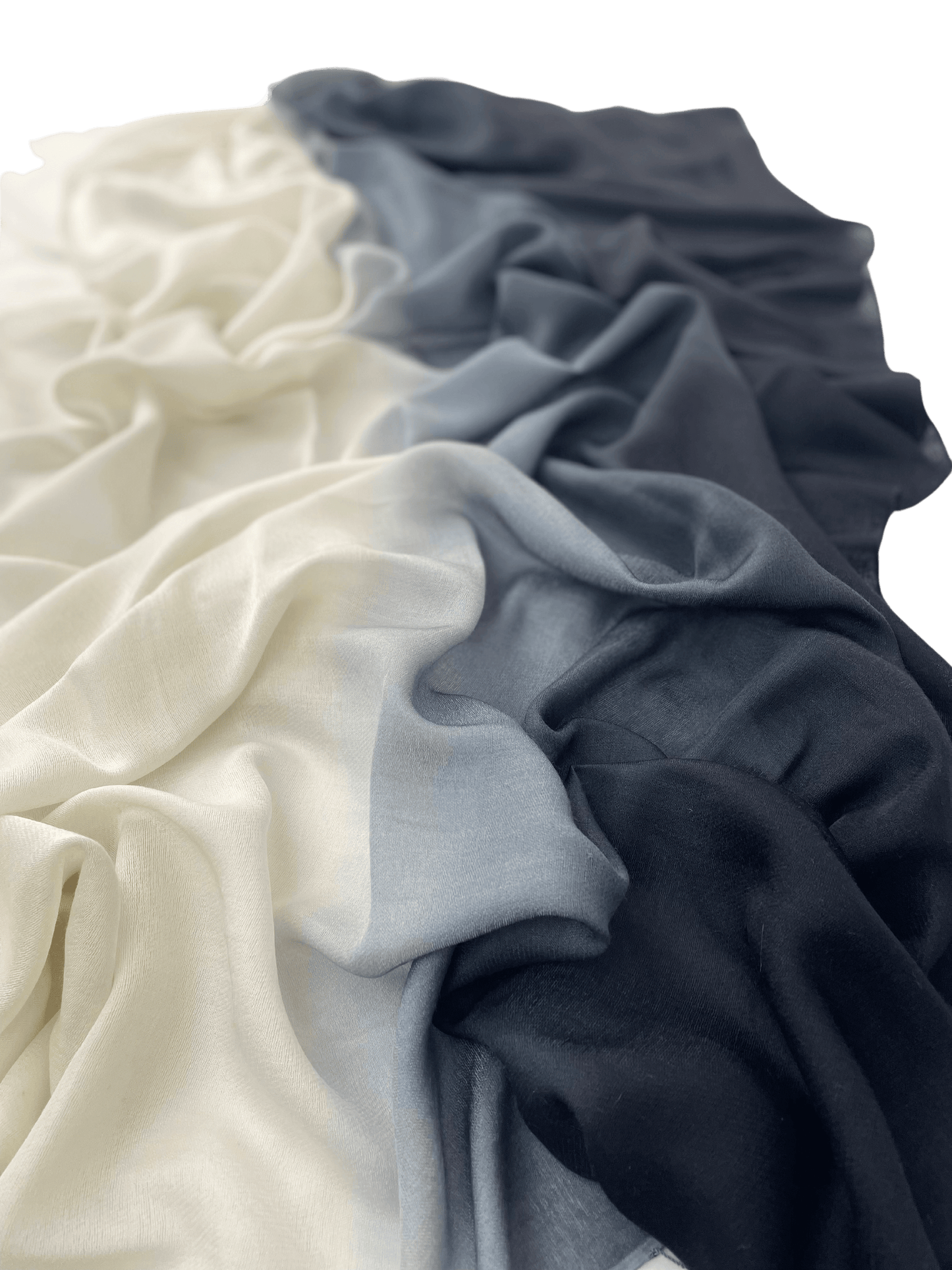 Waterpashmina Scarf Black meets White My Store