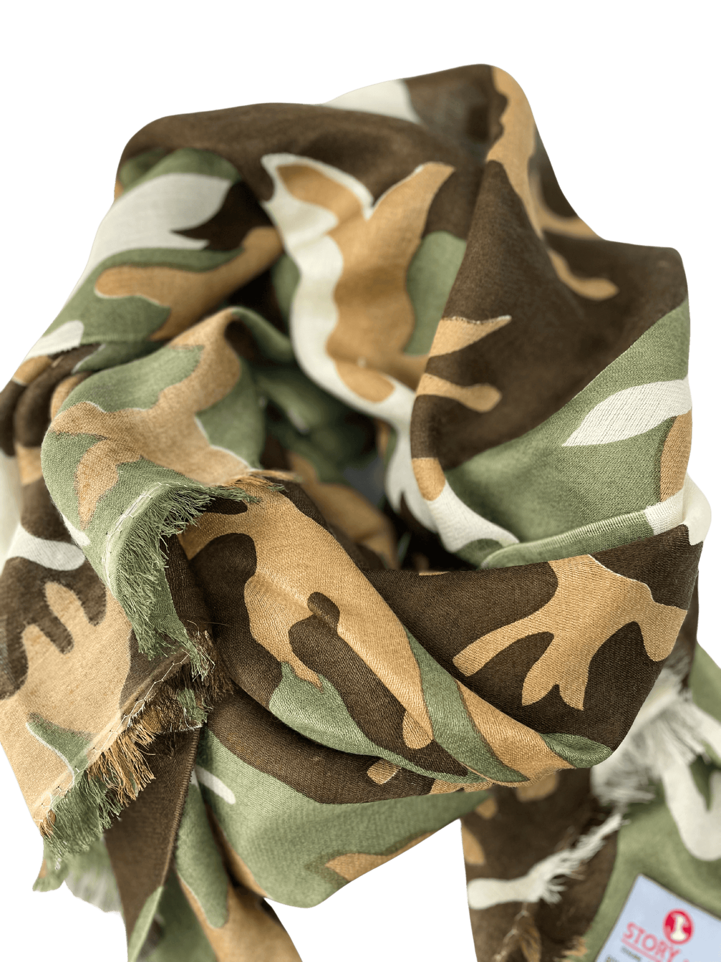 Waterpashmina Scarf Camouflage Military