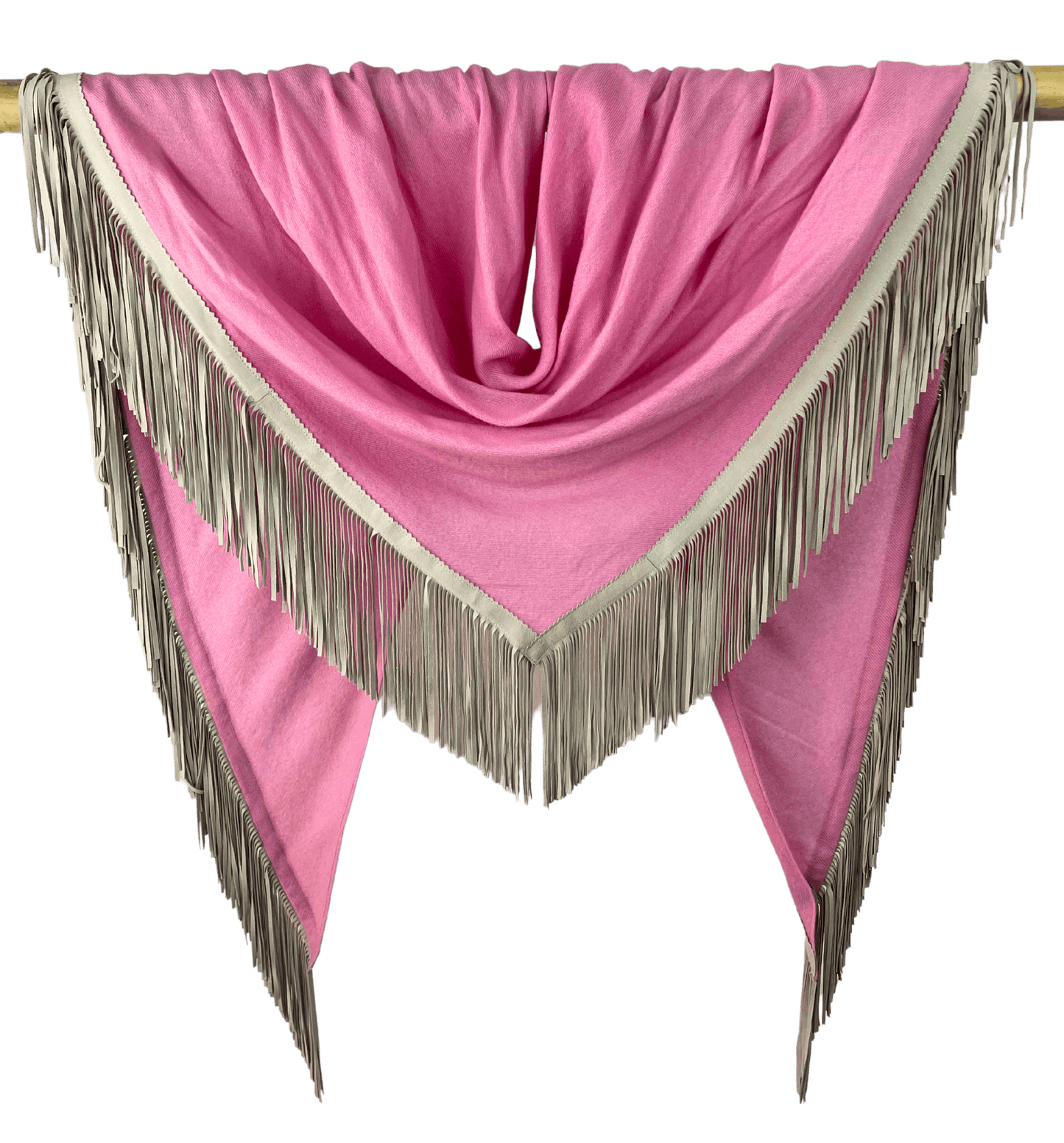 Open Poncho Pink