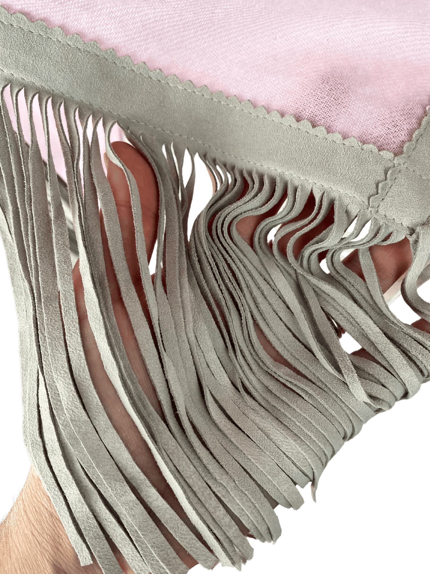 Open Poncho Light Rose