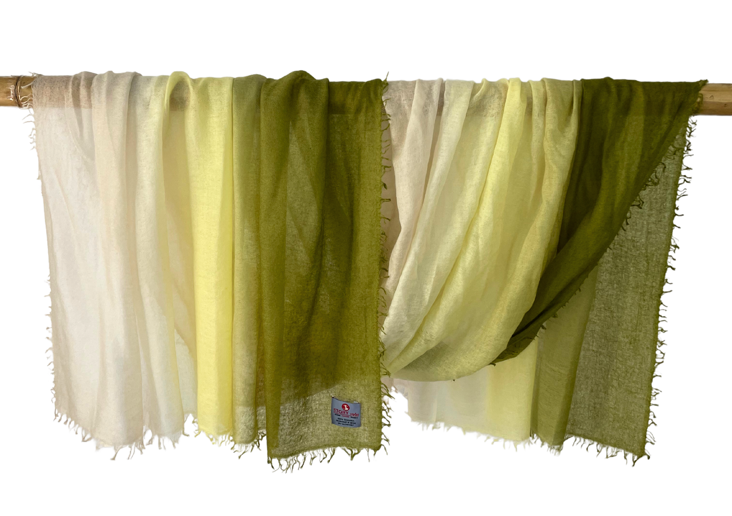 Shamina Eucalyptus Green / Light Yellow / Cream