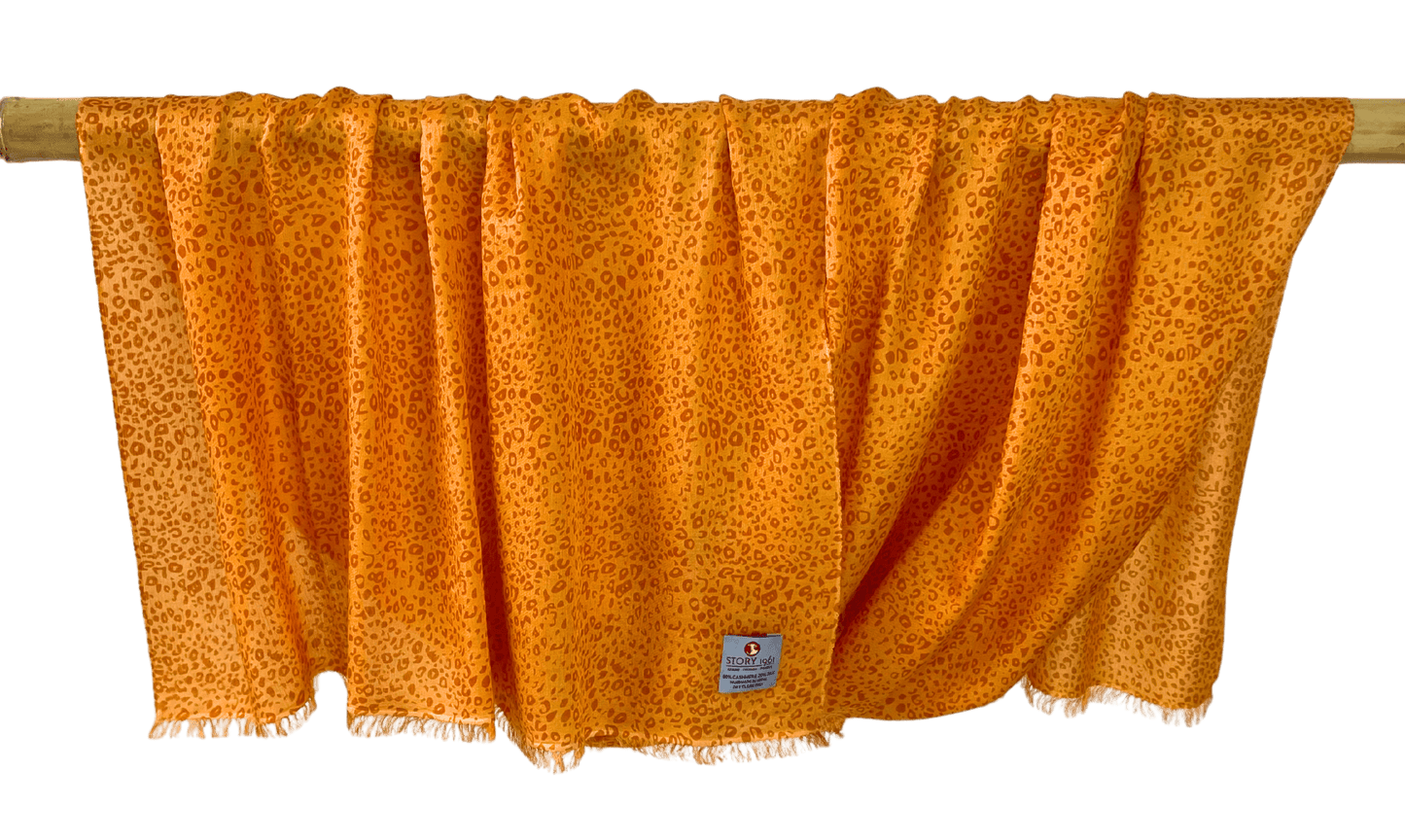 Waterpashmina Scarf Leo Orange meets Burned Orange