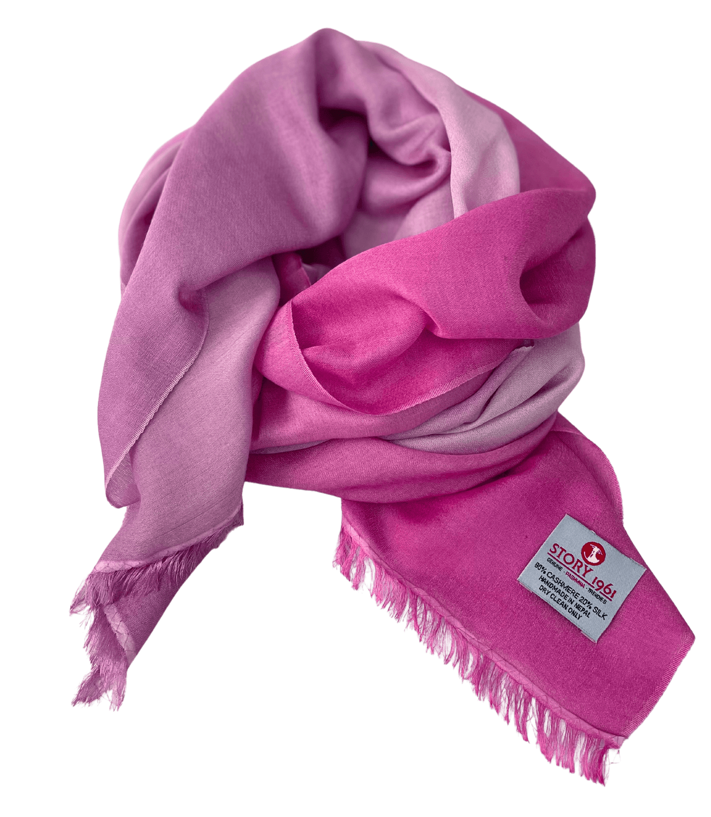 Waterpashmina Scarf Pink meets Purple