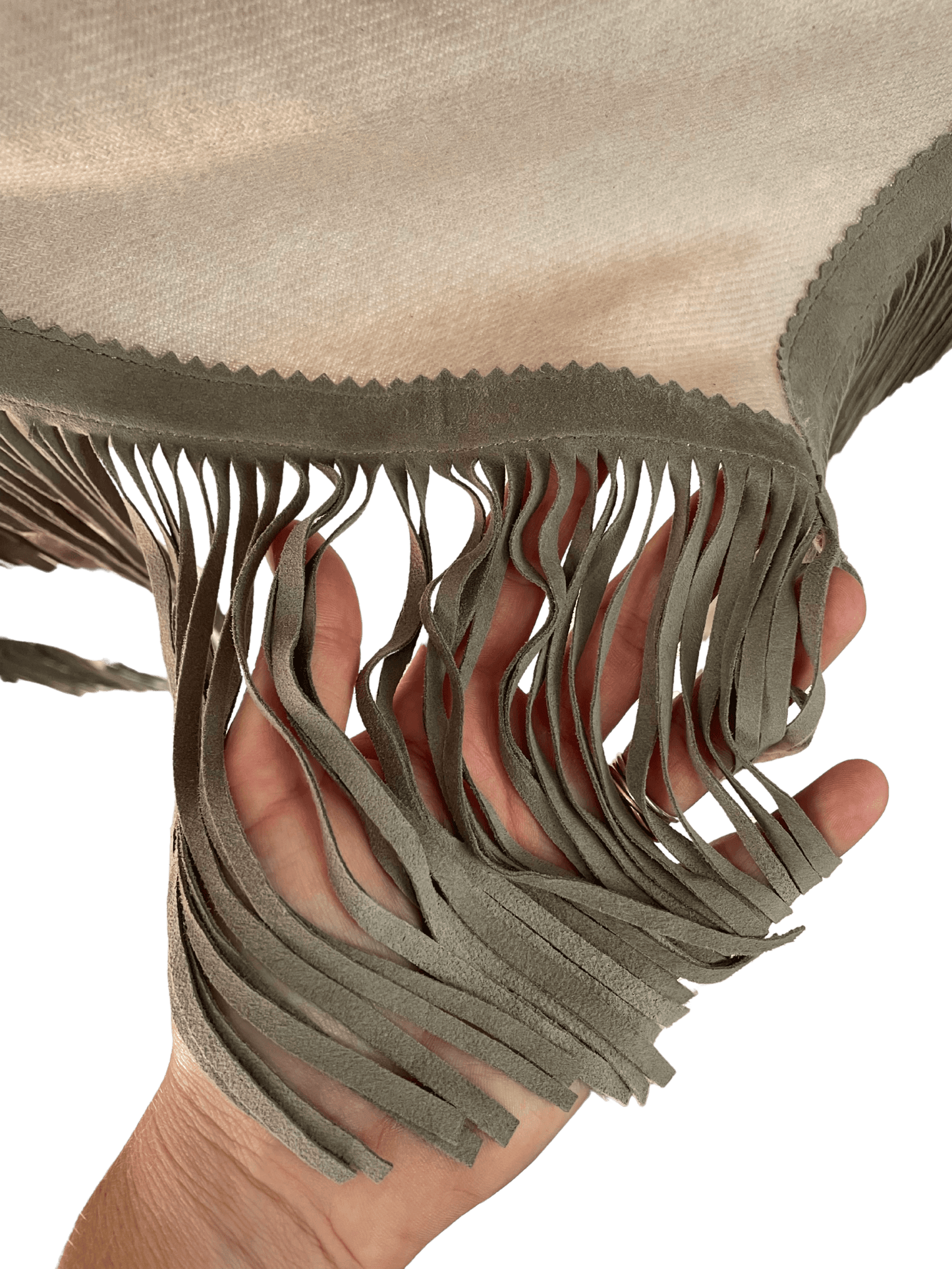 Open Poncho Taupe