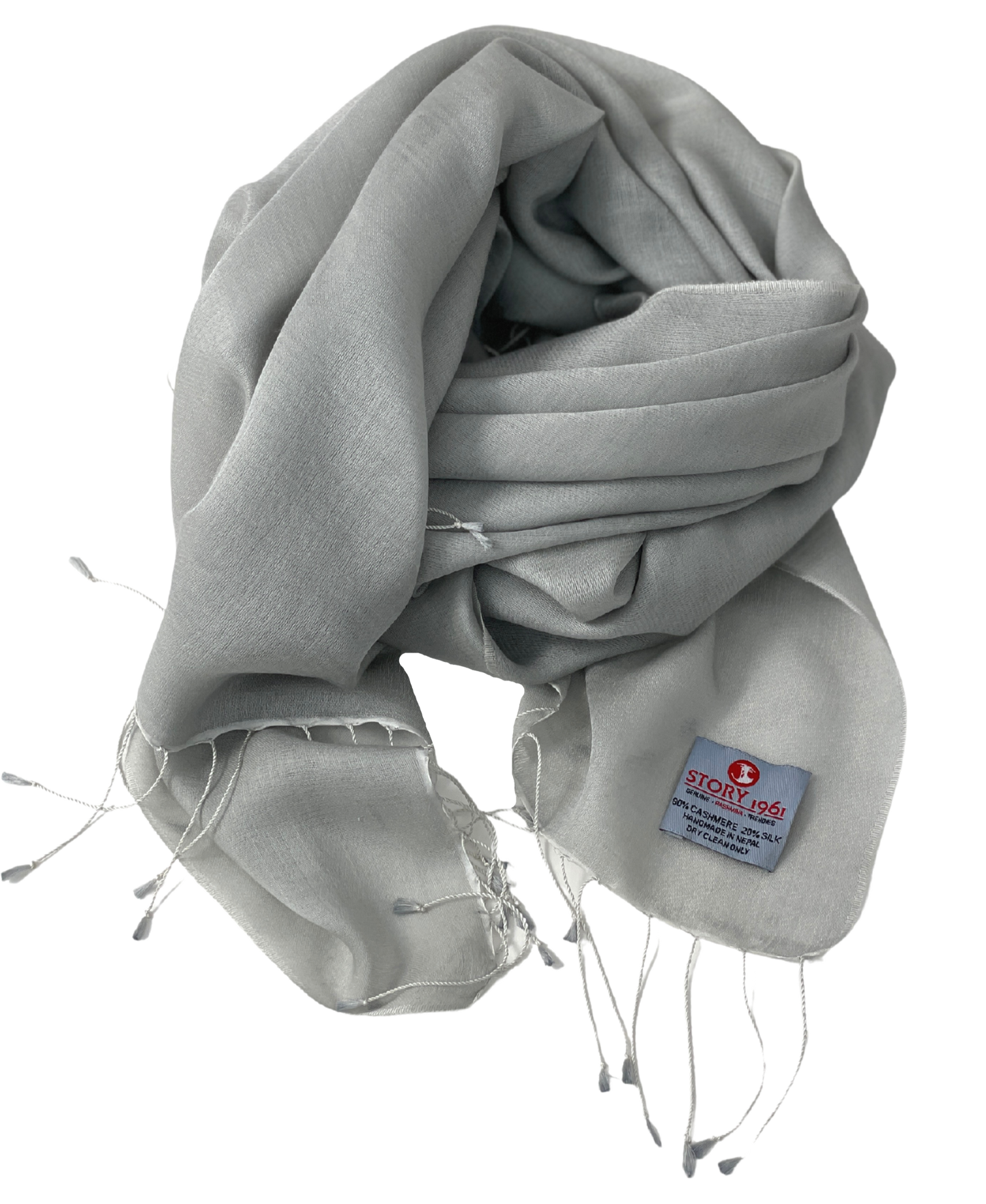 Waterpashmina Scarf Light Gray