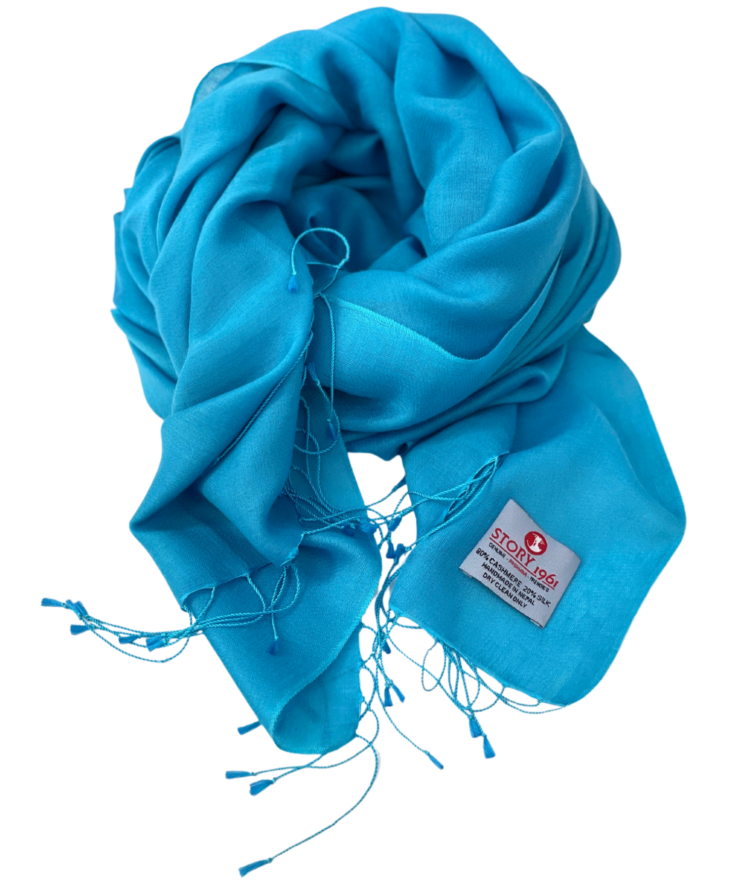 Waterpashmina Scarf Dark Turquoise