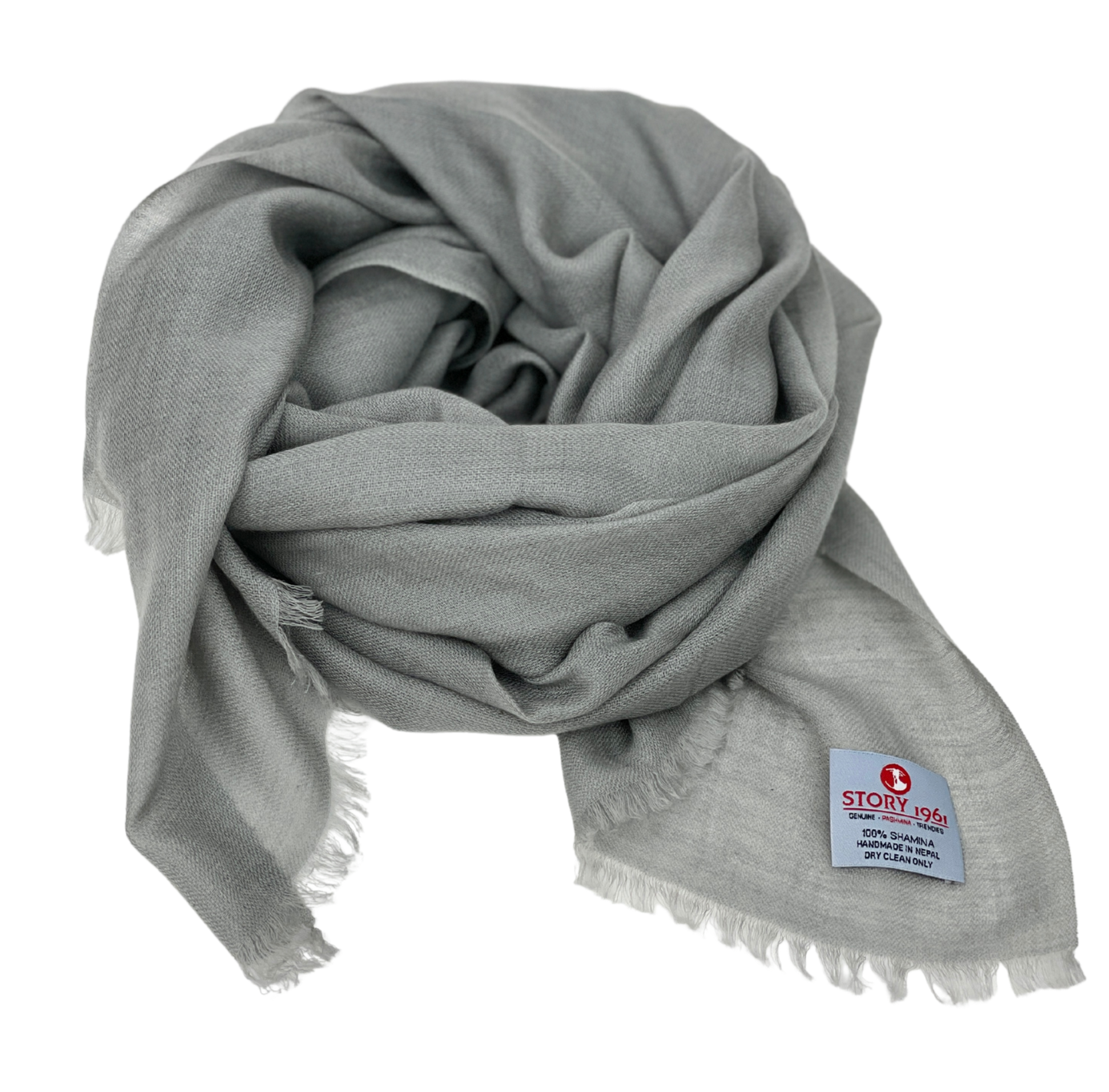 Shamina Scarf Light Gray