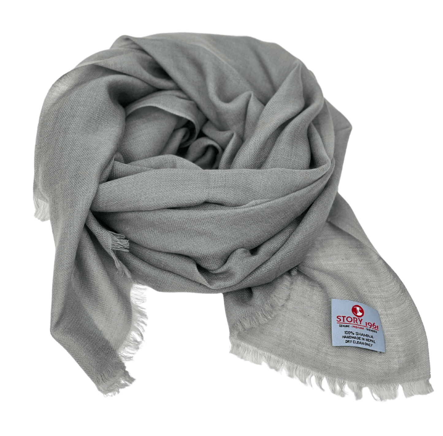 Shamina Scarf Light Gray