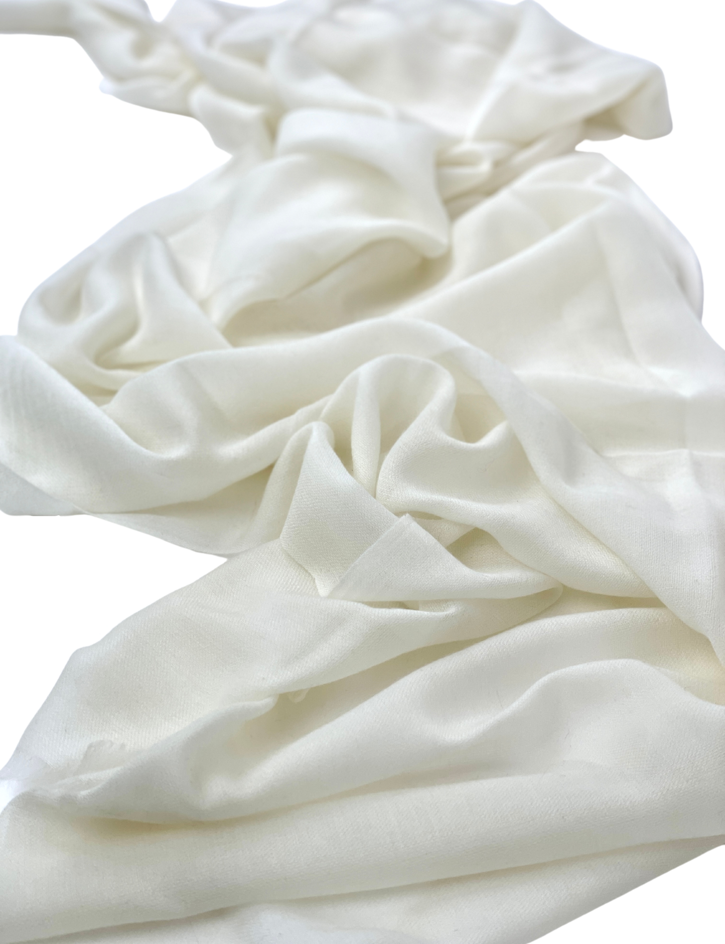 Shamina Scarf White