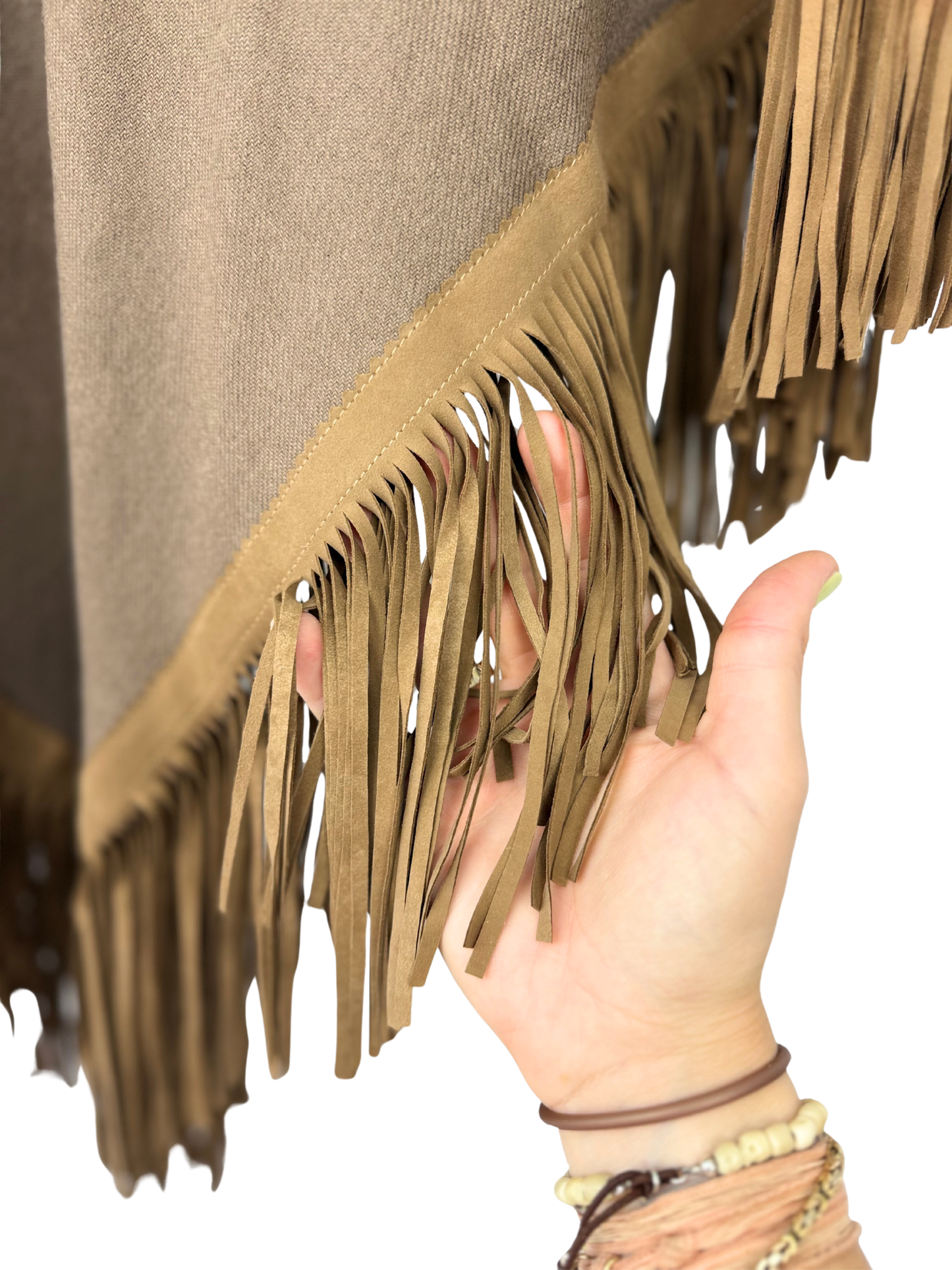 Classic Poncho Brown