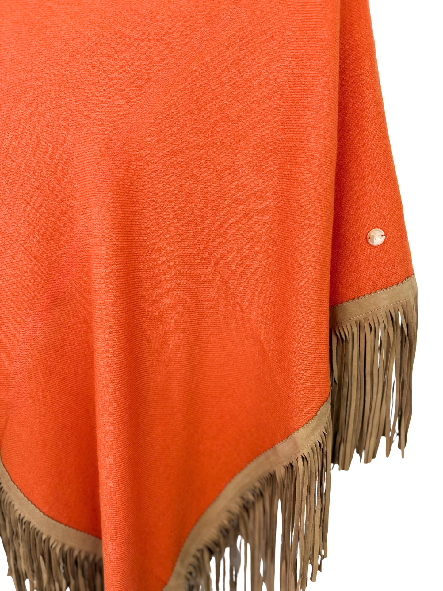 Classic Poncho Orange