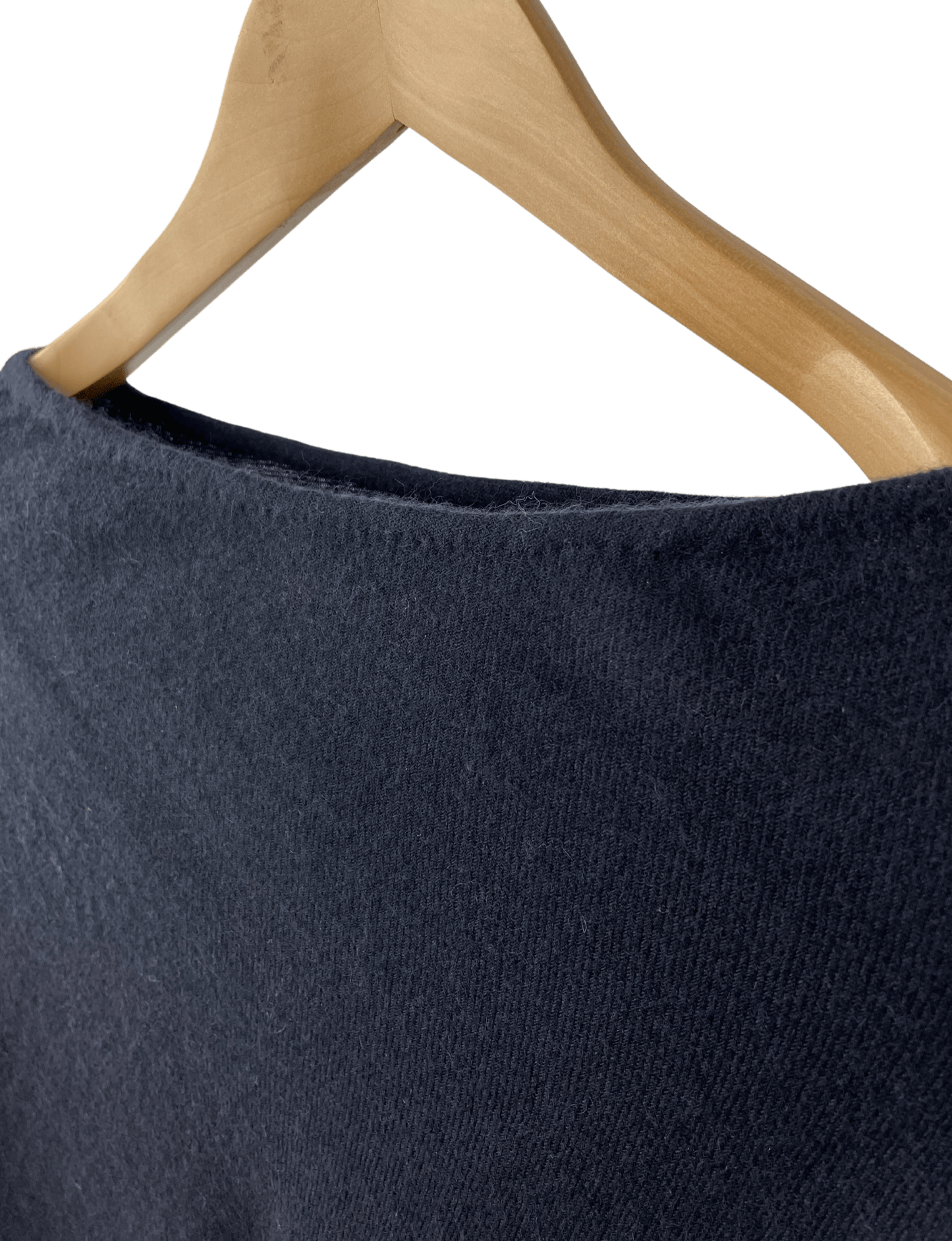 Classic Poncho Navy Blue