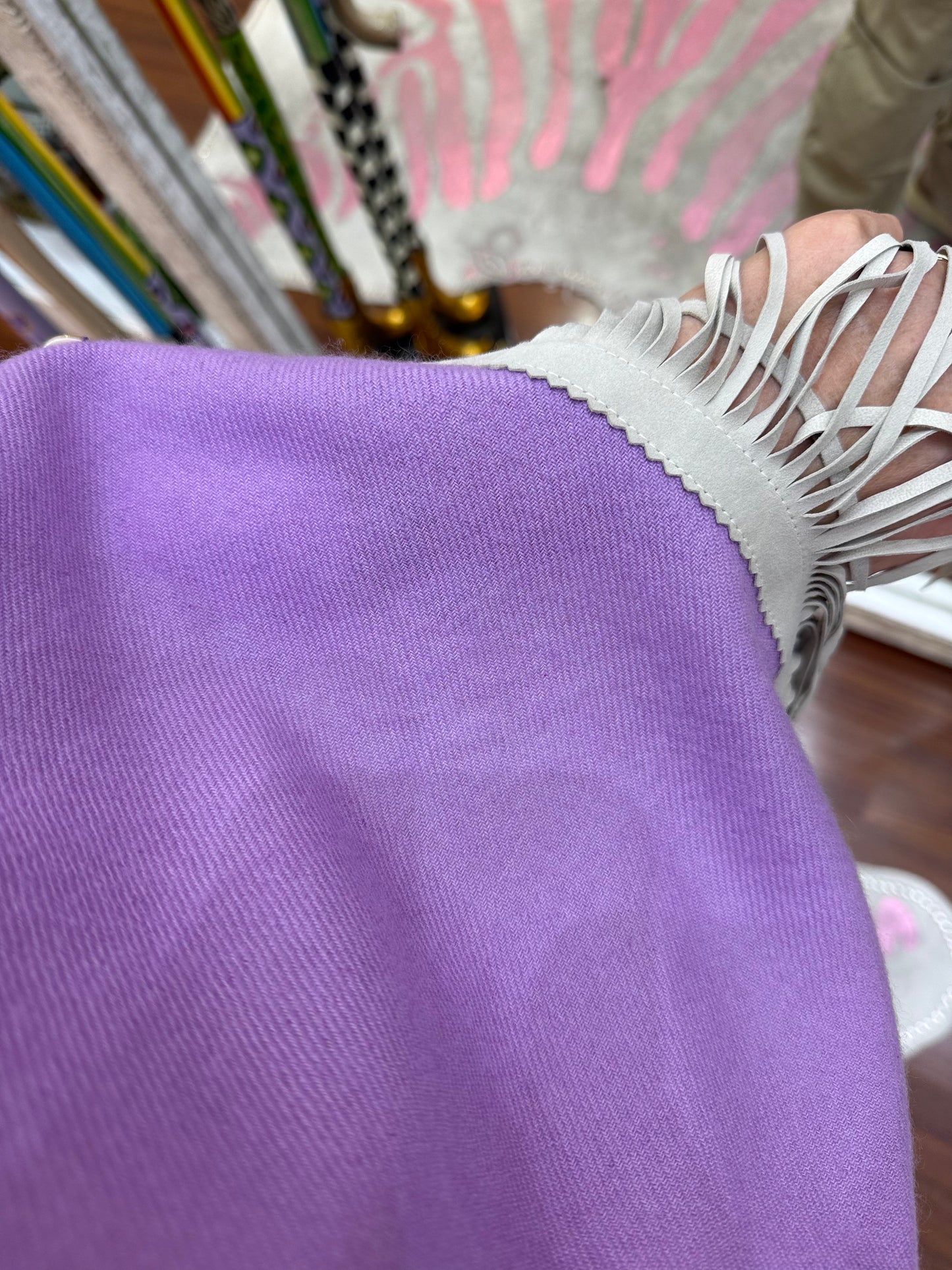 Classic Poncho Purple