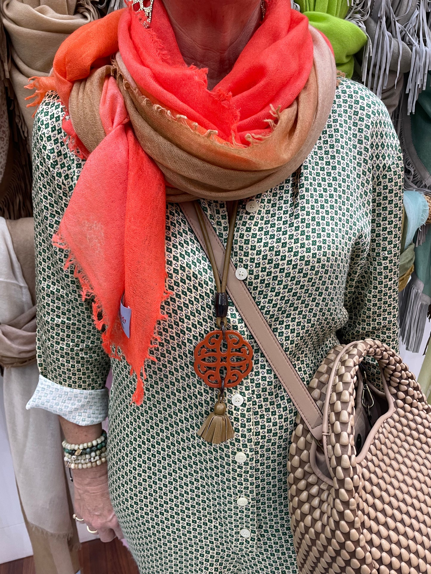 Shamina Orange / Camel / Tabac