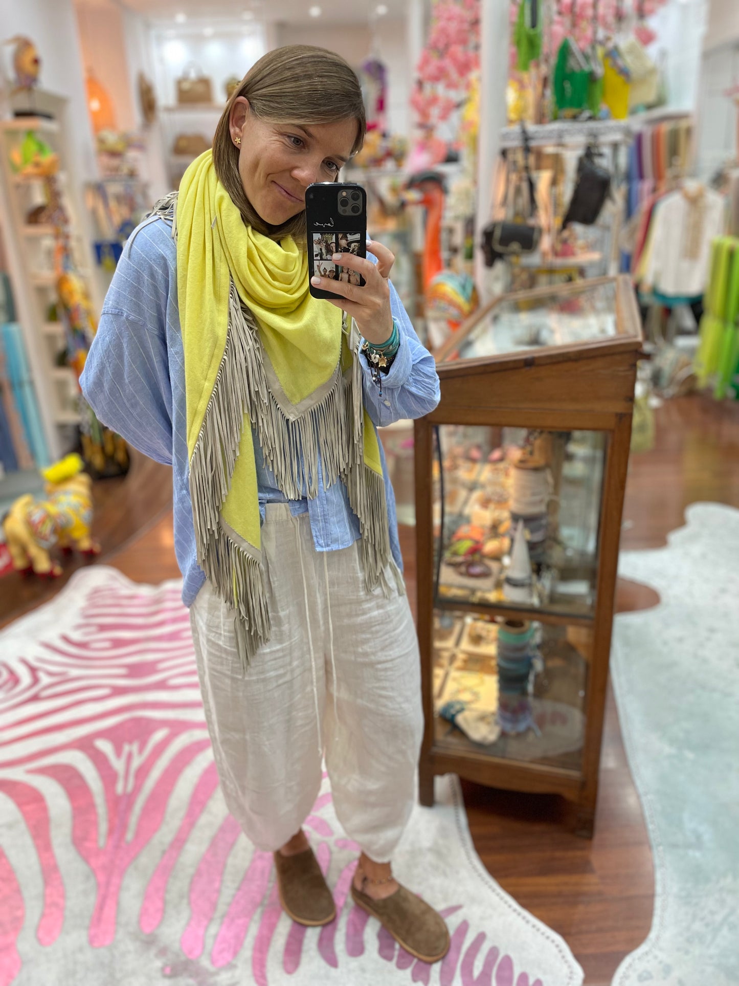 Open Poncho Lemmon