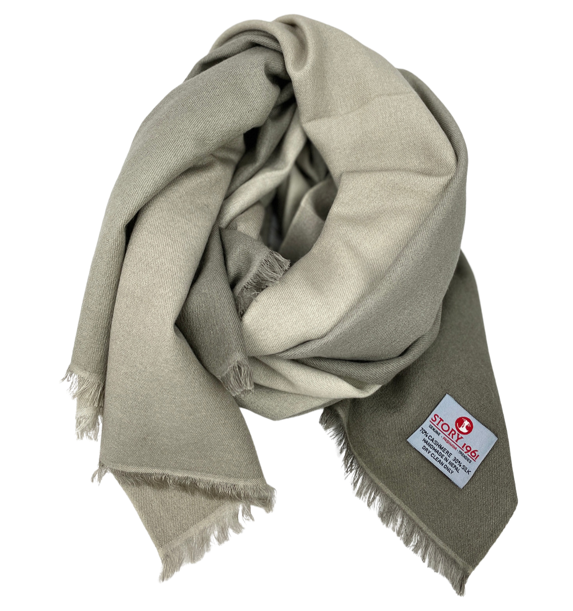 Genuine Scarf Grey meets light Grey
