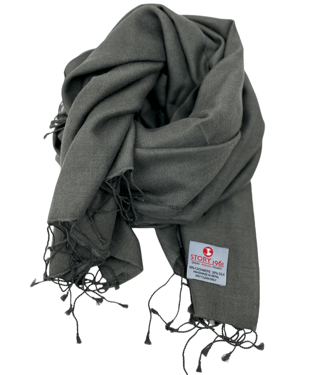 Genuine Scarf Steel Grey
