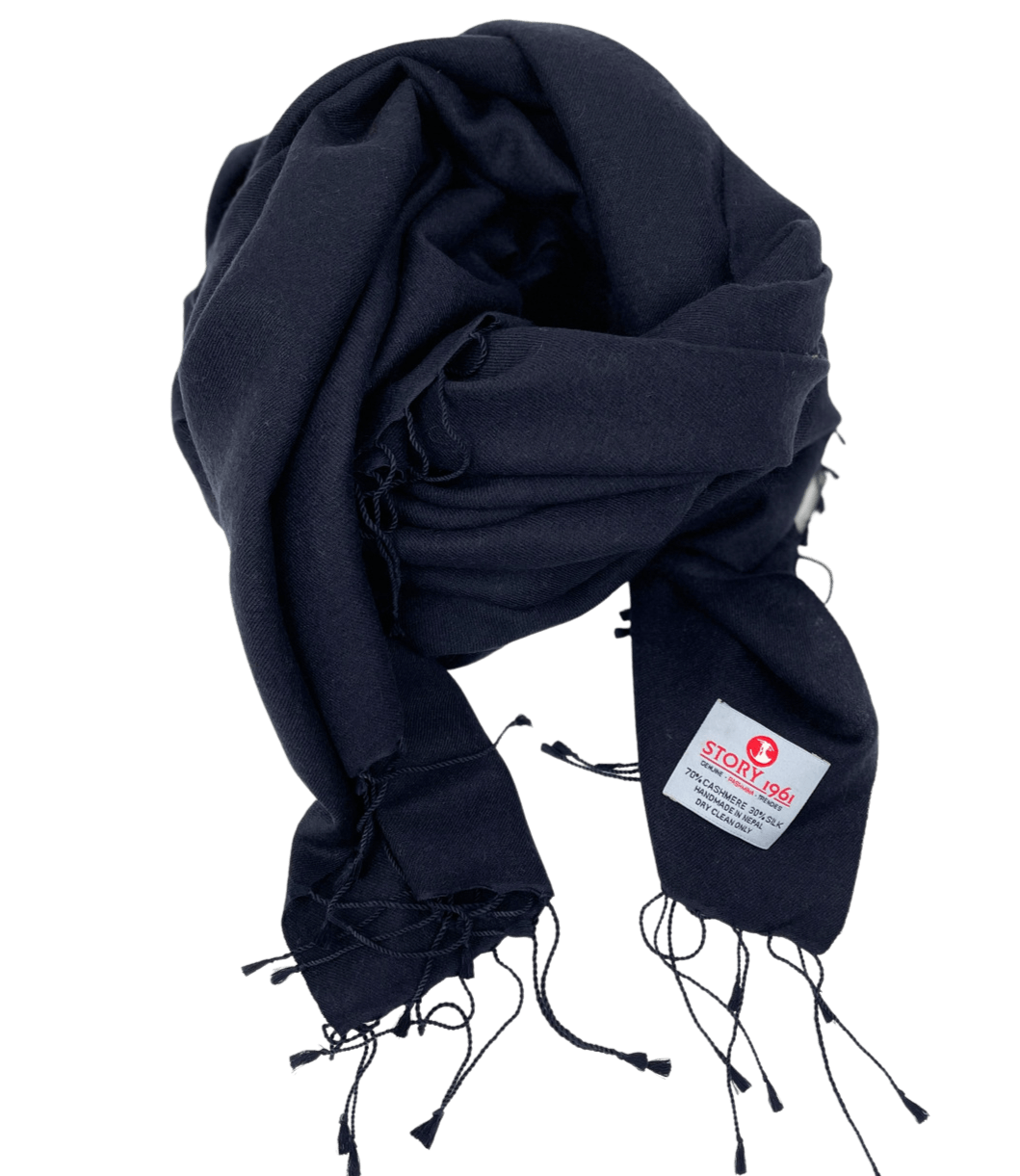Genuine Scarf Navy Blue