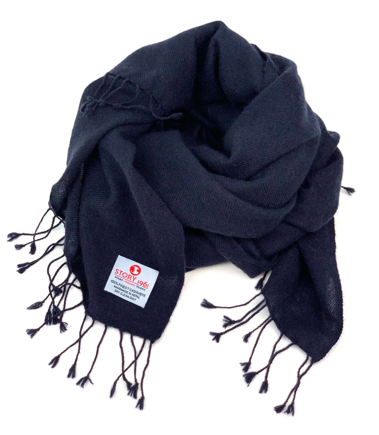 Stole Scarf Navy Blue My Store