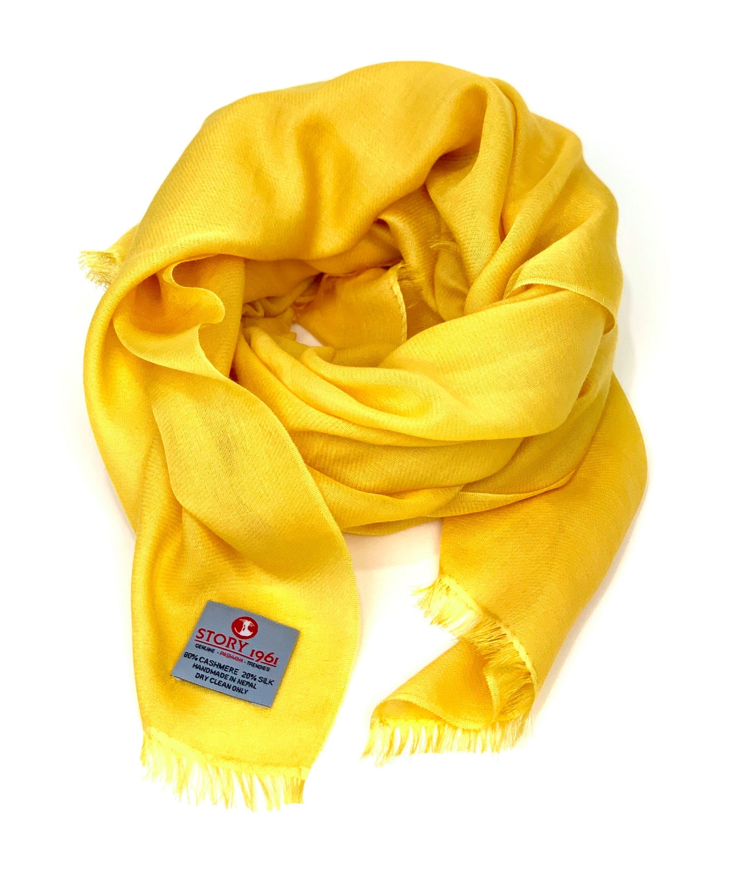Waterpashmina Scarf Egg Yolk