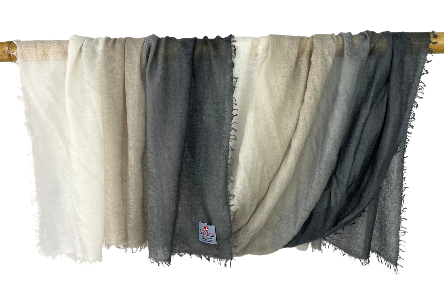 Shamina Grey / Nude / White