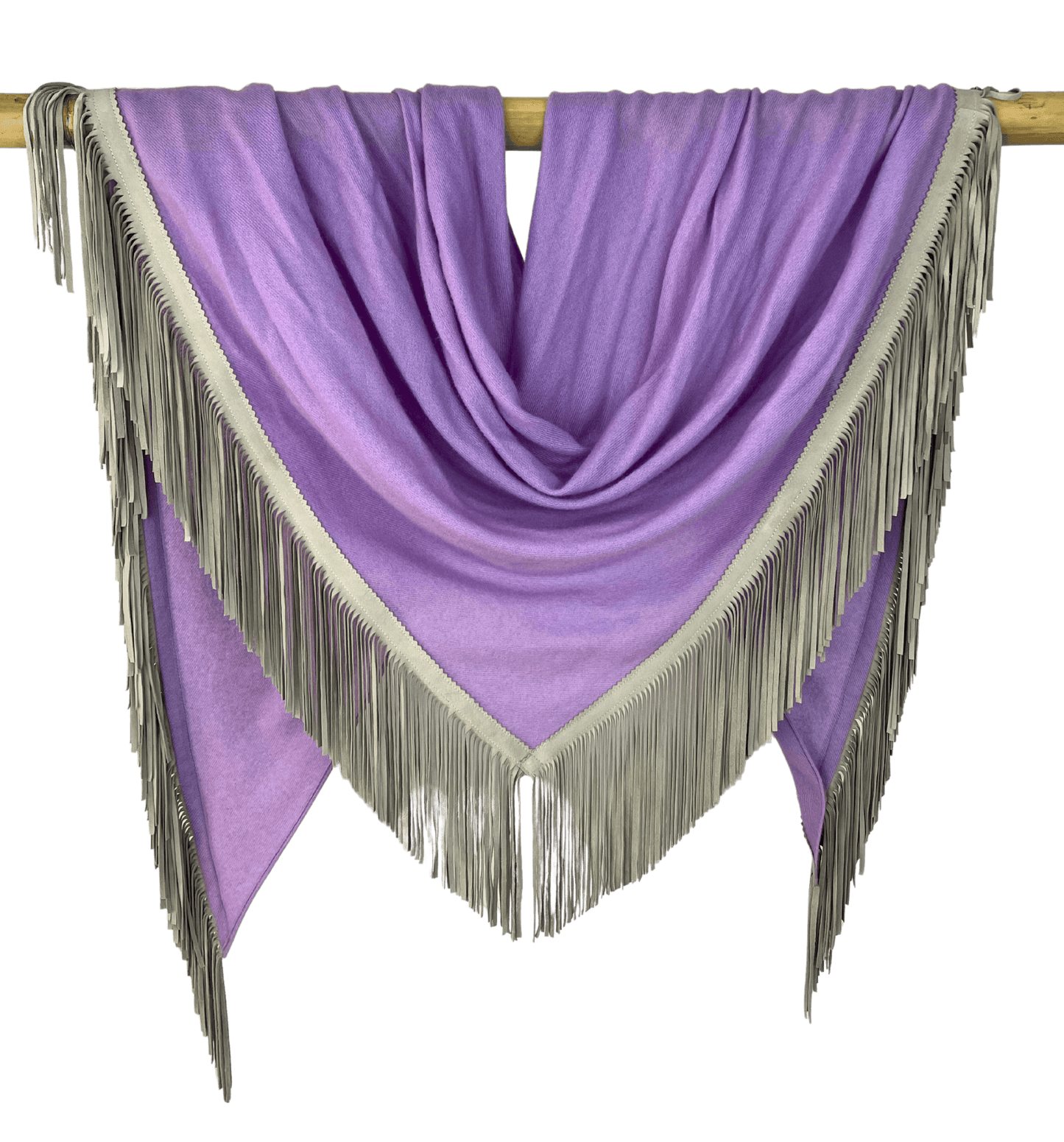 Open Poncho Purple