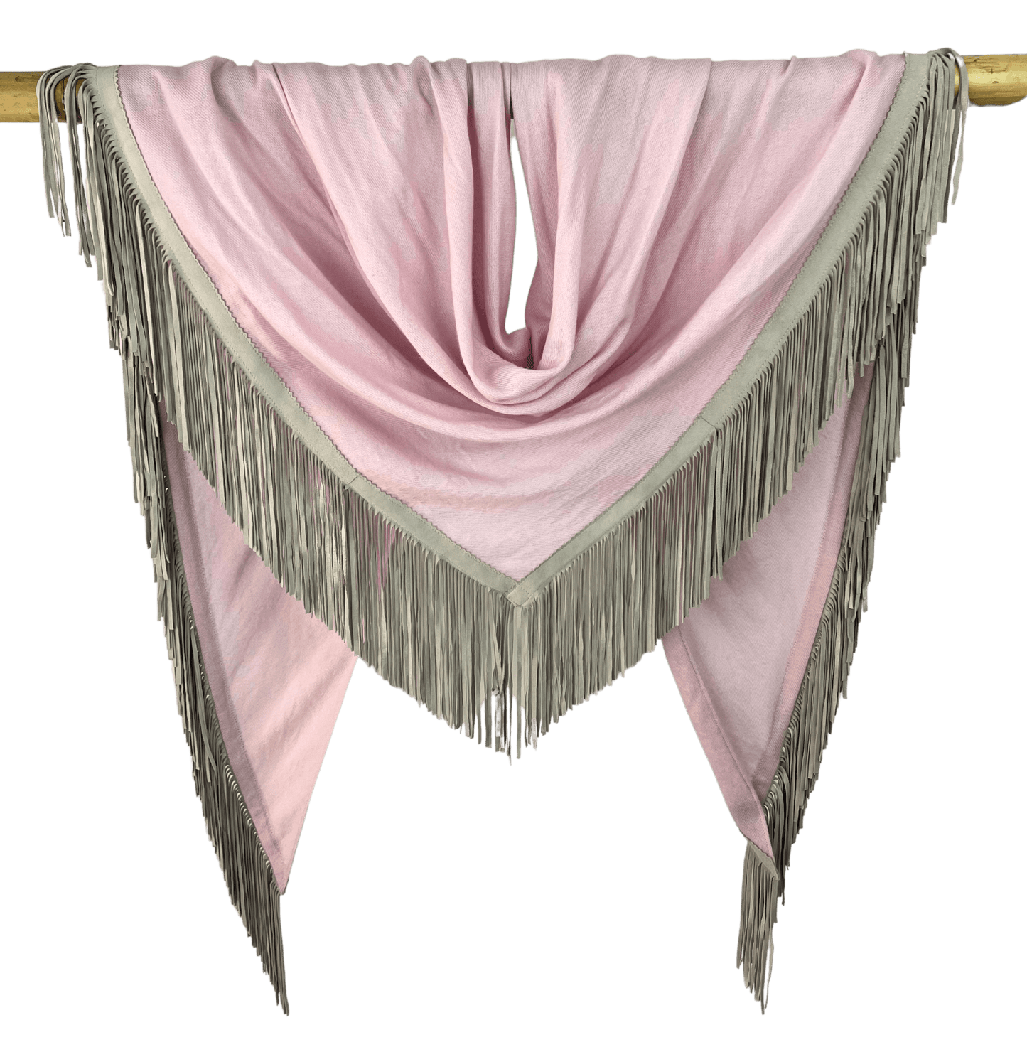Open Poncho Light Rose