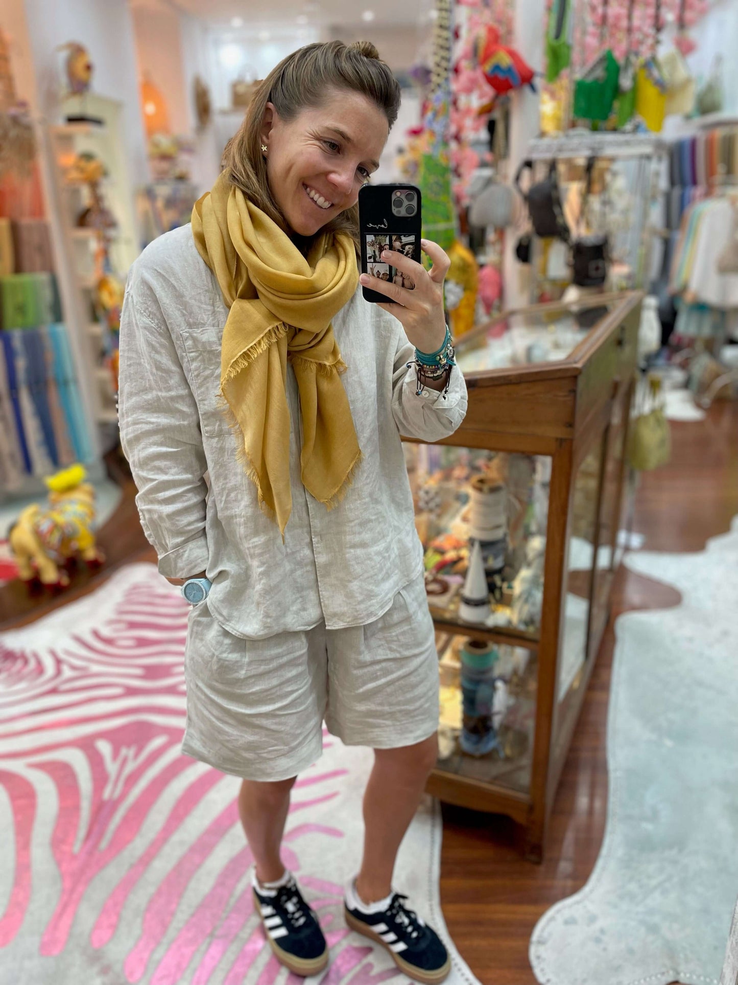 Waterpashmina Scarf Tabac