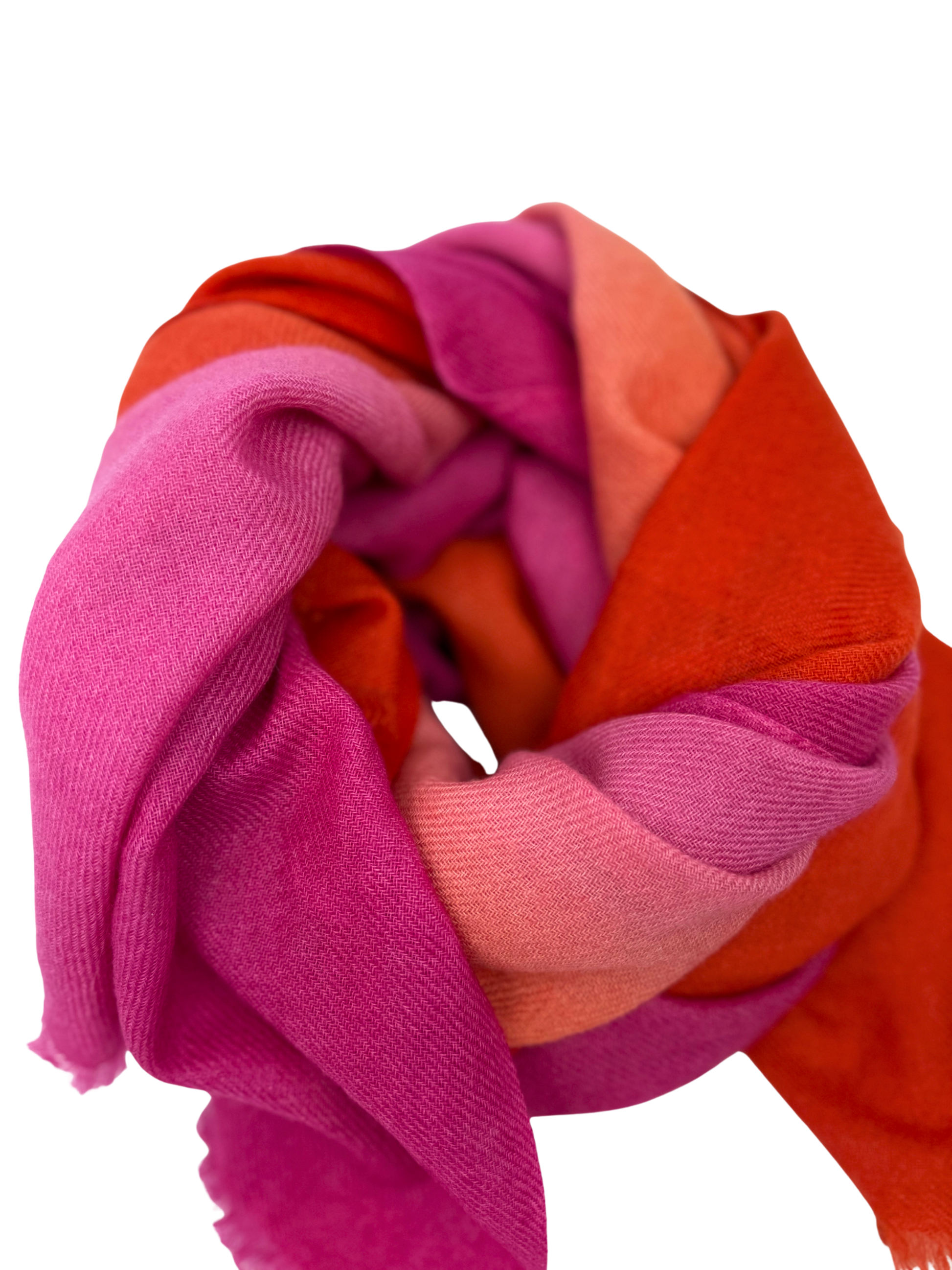 Stole Scarf Red meets Pink My Store