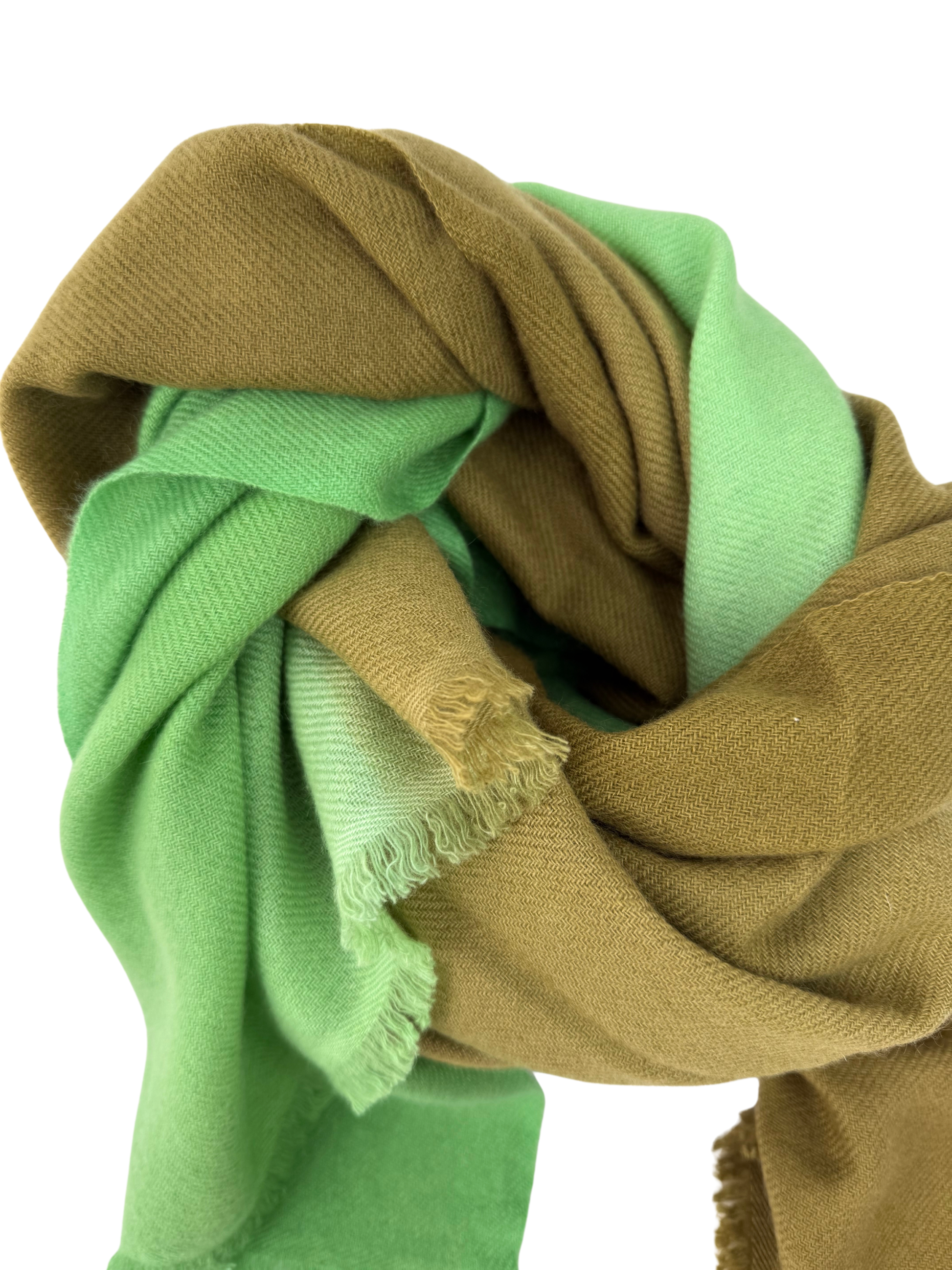 Stole Scarf Olive meets Green My Store