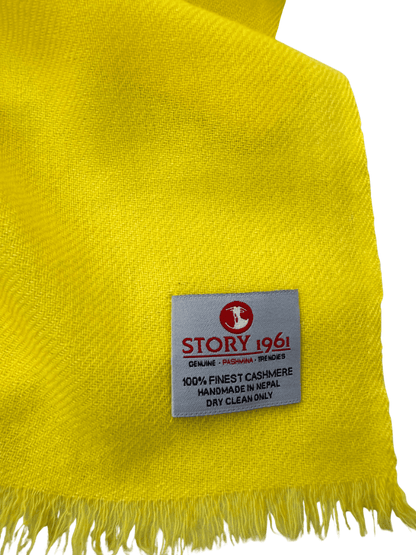 Stole Scarf Yellow My Store