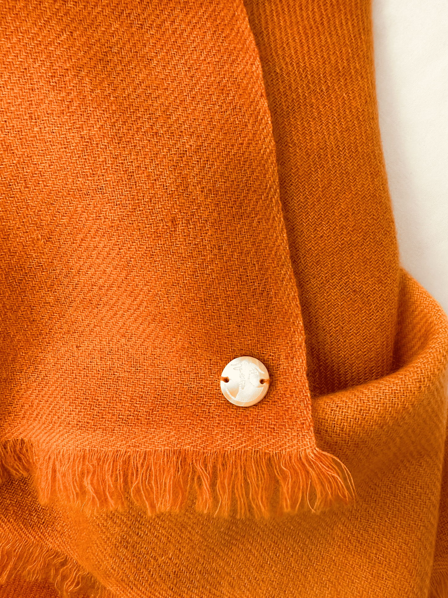 Stole Scarf Orange meets Burned Orange My Store