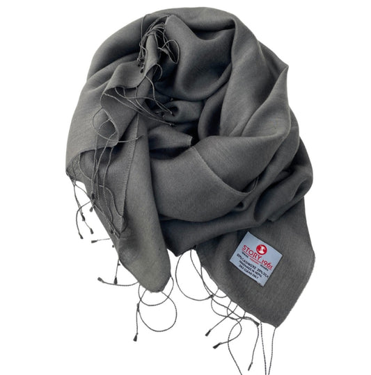 Waterpashmina Scarf Anthracite