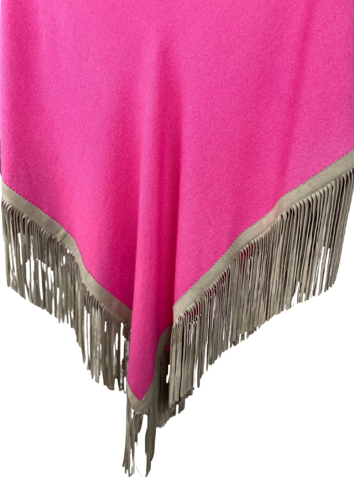 Classic Poncho Raspberry