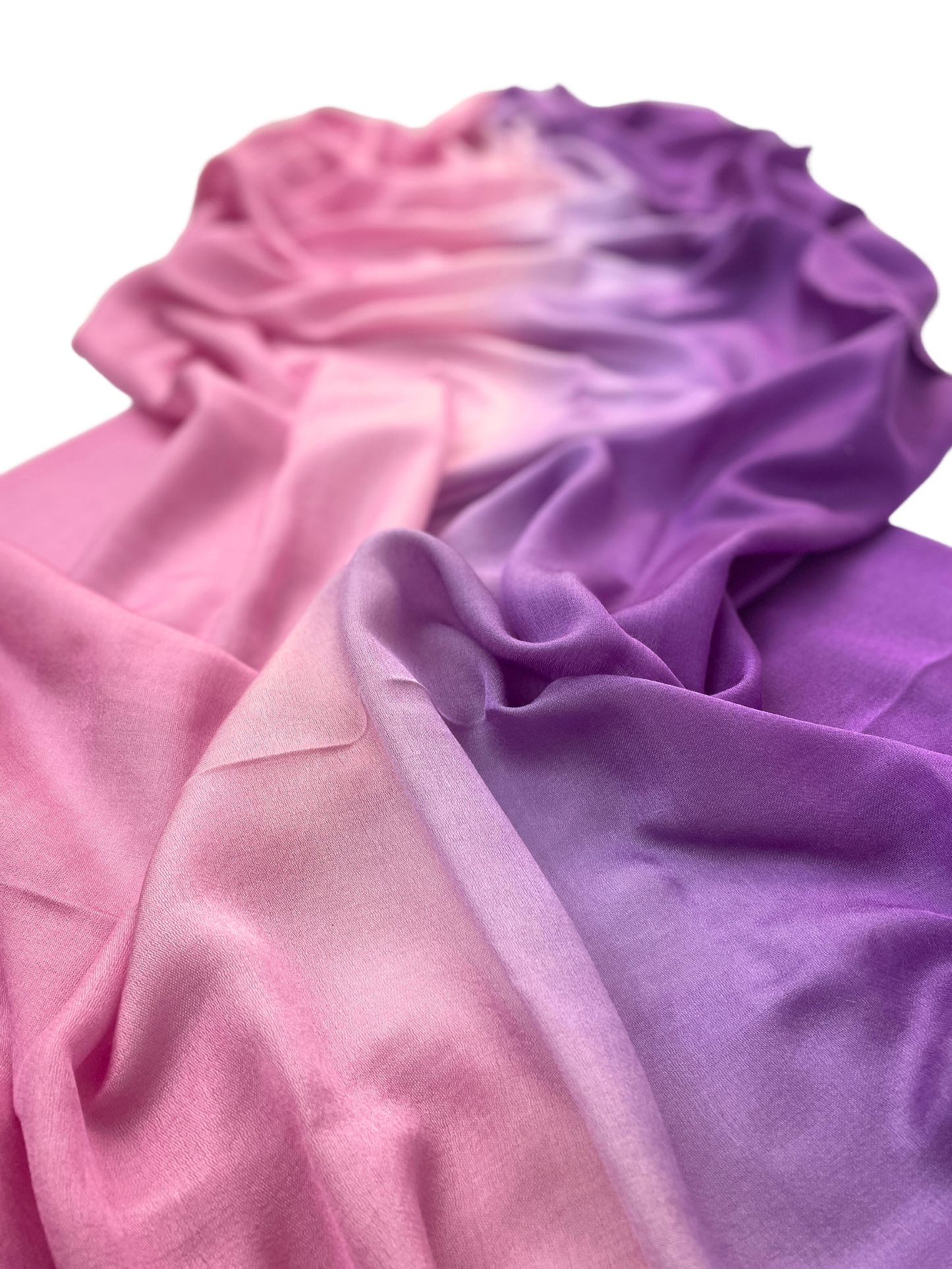 Waterpashmina Scarf Purple meets Rose