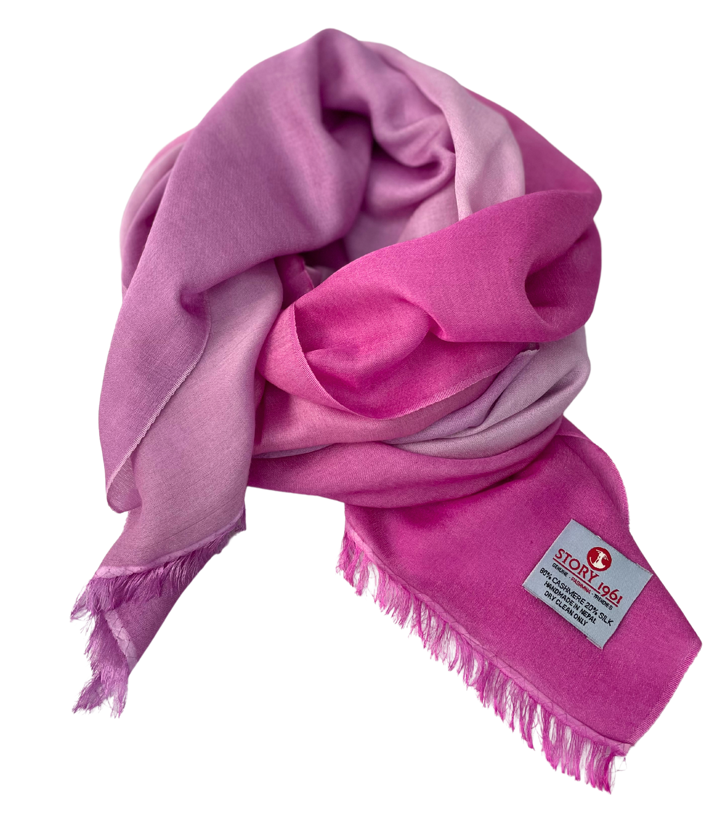 Waterpashmina Scarf Pink meets Purple