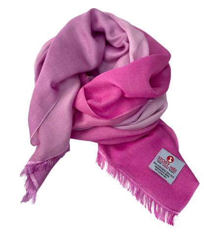 Waterpashmina Scarf Pink meets Purple