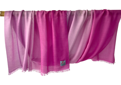 Waterpashmina Scarf Pink meets Purple