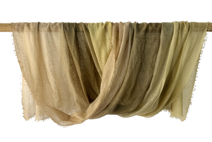 Shamina 100% finest Baby Cashmere Green / Camel / Kaki