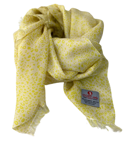 Waterpashmina Scarf Leo Lemmon meets Cream