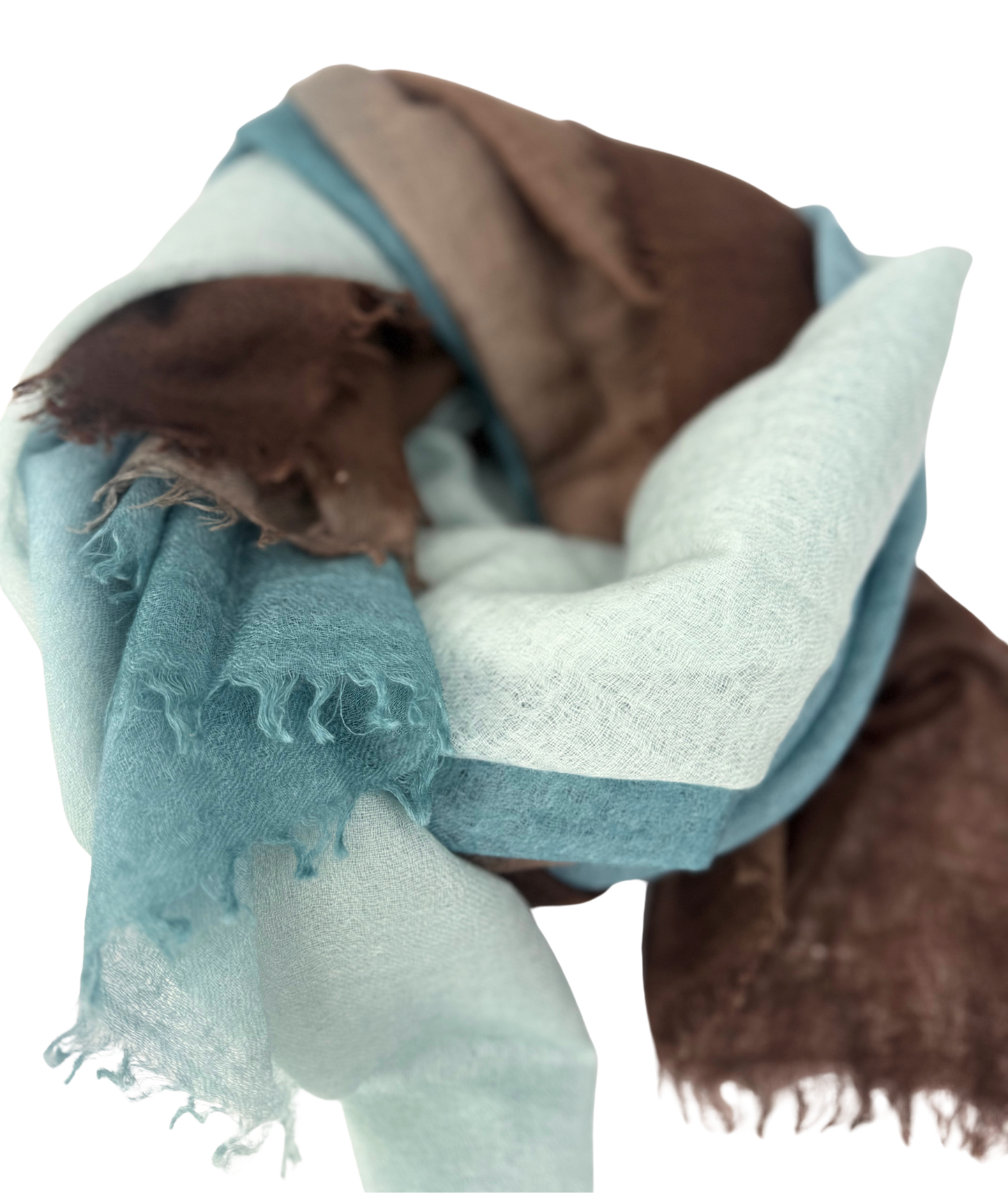 Shamina  Brown / Petrol / Light Blue