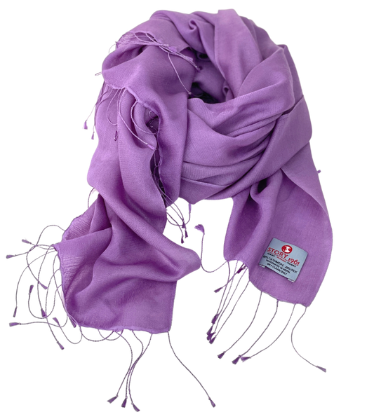 Waterpashmina Scarf Light Purple