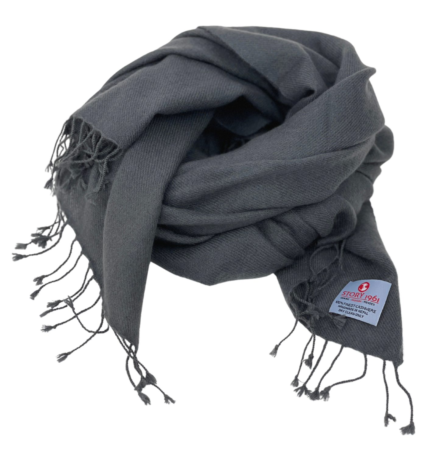 Stole Scarf Steel Gray