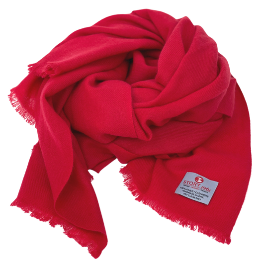 Stole Scarf Tomato Red
