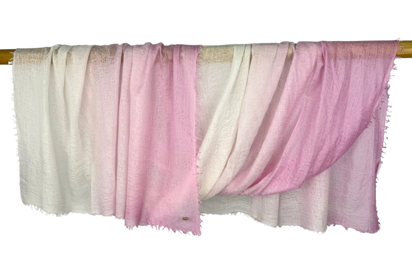 Shamina 100% finest Baby Cashmere Rose / Baby Rose / White