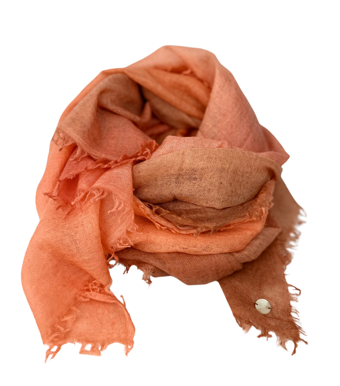 Shamina 100% finest Baby Cashmere Burned Orange / Orange / Apricot